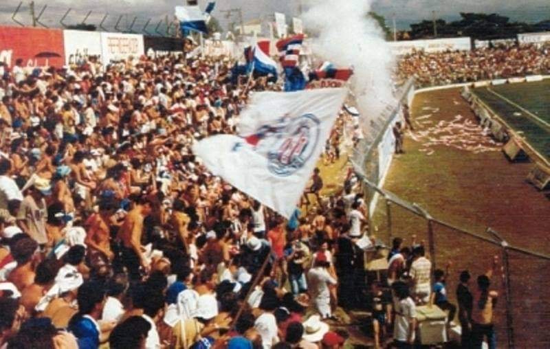 Torcida empolgada com o Grêmio