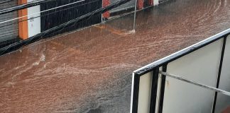 O medo das enchentes imperou na Baixada do Mercado no dia de ontem
