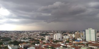Final de semana deverá ser marcado por pancadas de chuva e queda de temperatura em São Carlos