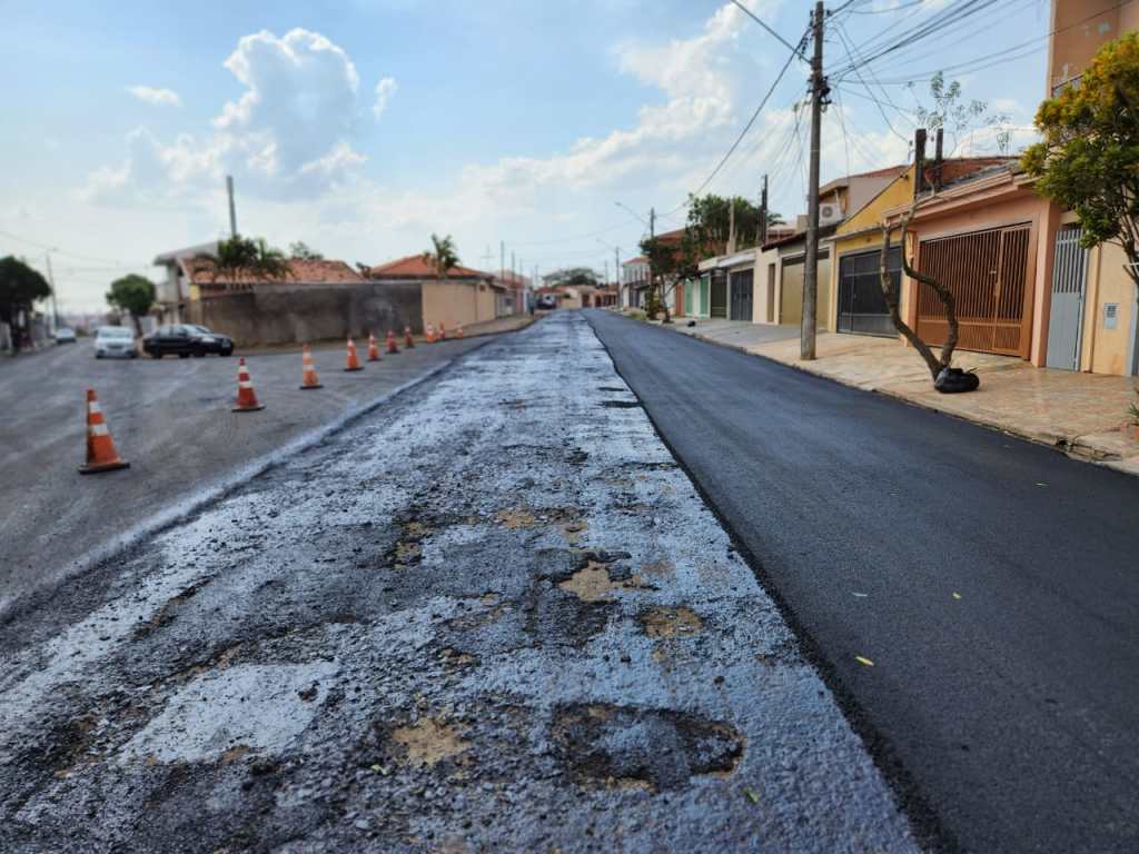 Recapeamento continua em São Carlos
