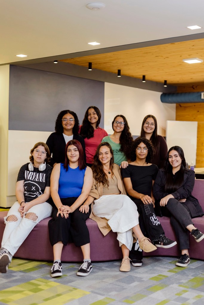 Meninas do VOA que entraram na Arquivei