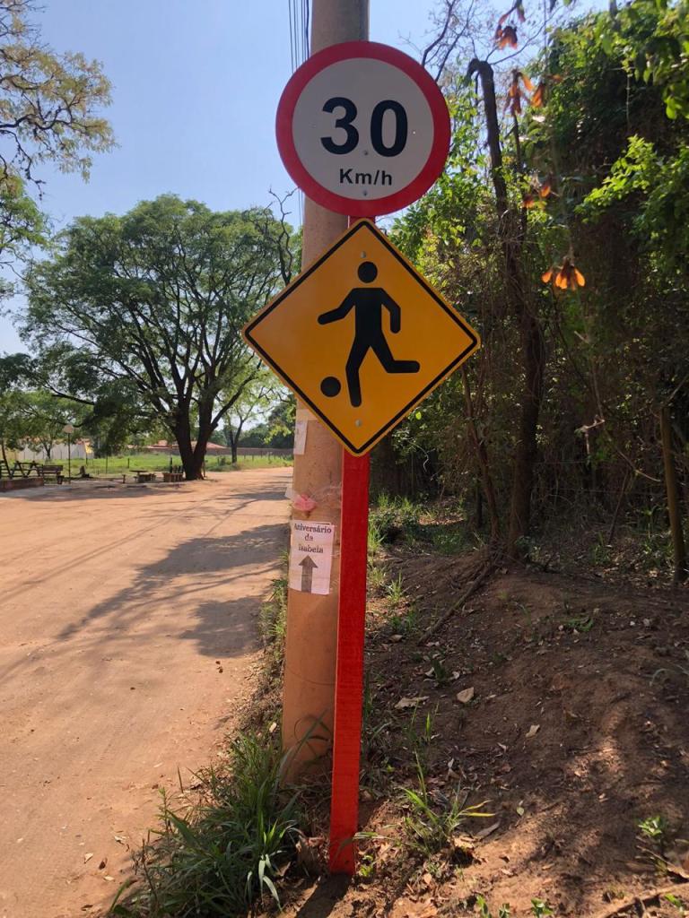 Aracê de Santo Antônio foi sinalizado