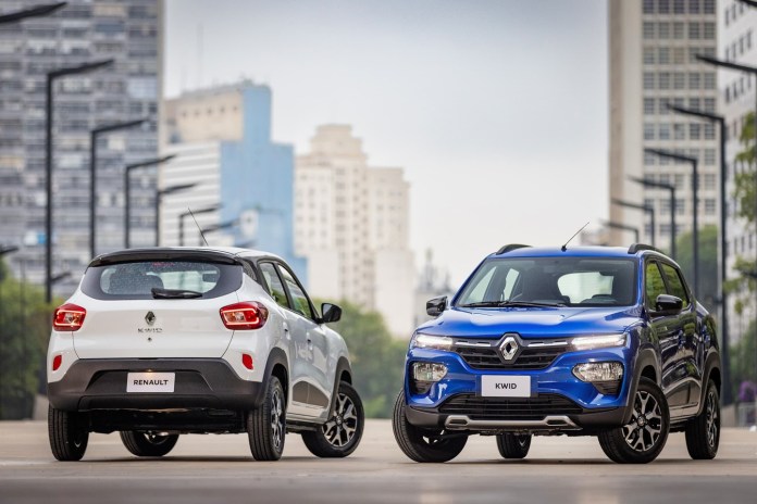 Renault Kwid PcD versão Zen - Foto: Divulgação Renault Kwid PcD versão Zen - Foto: Divulgação