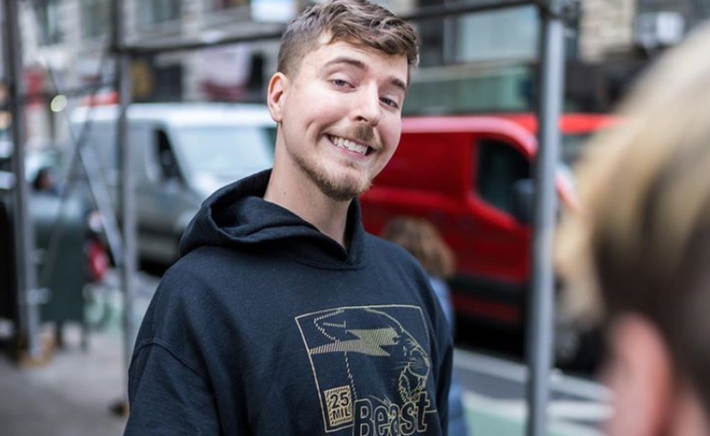 Youtuber Jimmy Donaldson é o MrBeast