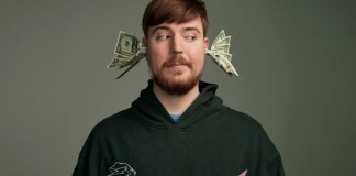 Youtuber Jimmy Donaldson é o MrBeast