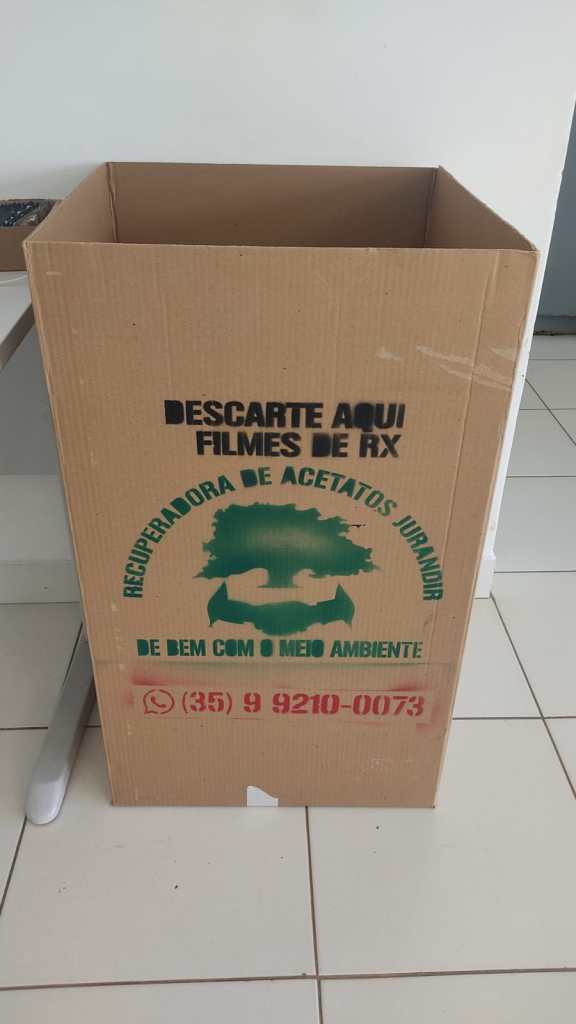 Radiografias devem ser descartadas corretamente