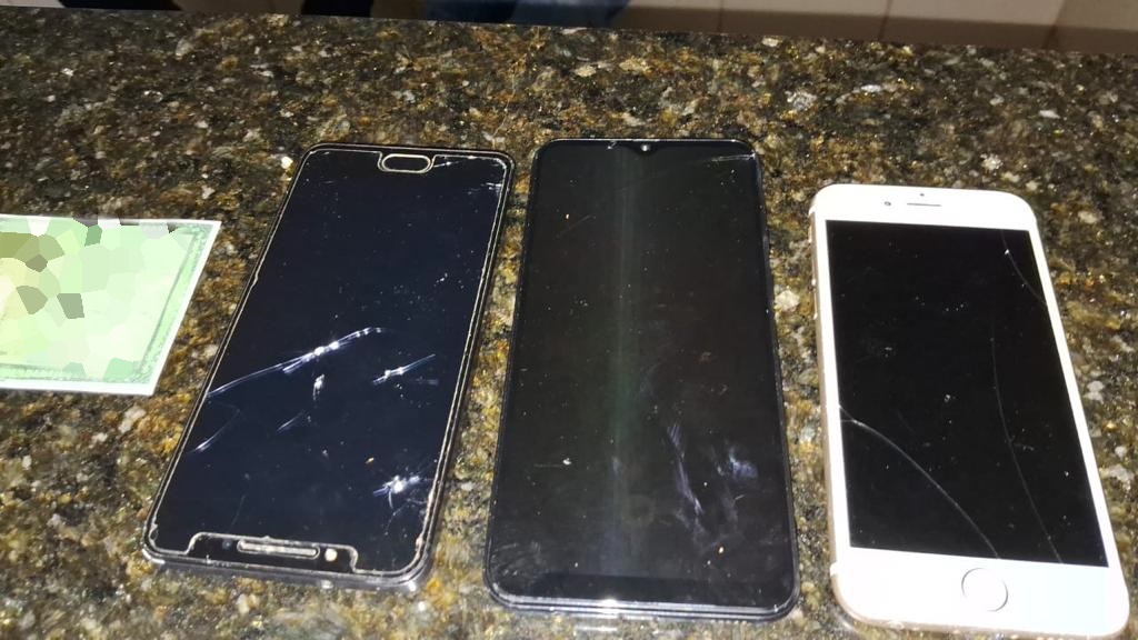 Polícia Militar apreendeu celulares