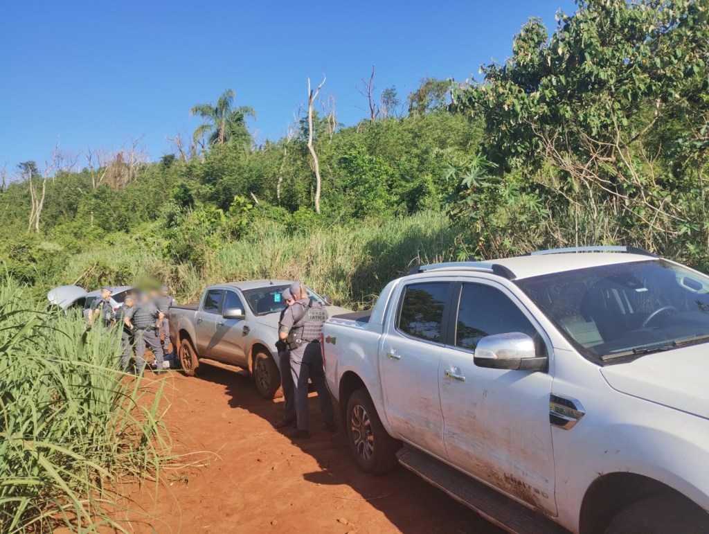 PM recuperou caminhonetes