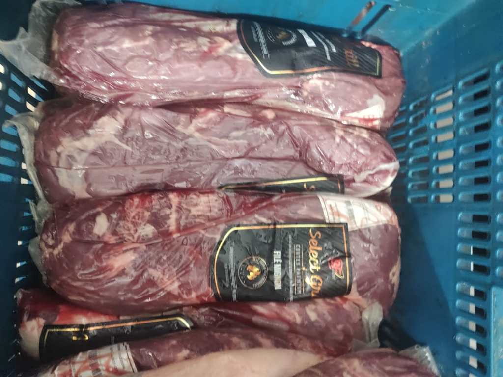 GM apreendeu peças de carne