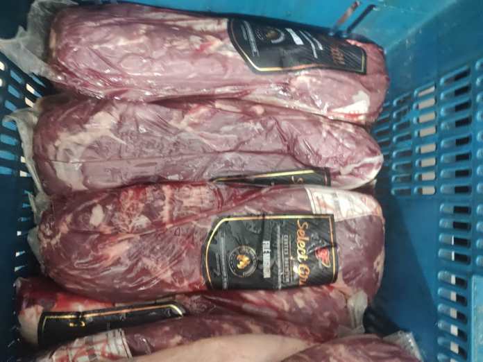 GM apreendeu peças de carne GM apreendeu peças de carne