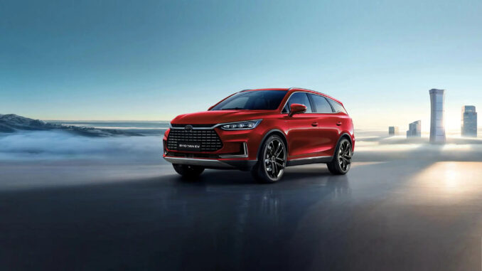 BYD oferece SUV elétrico ao presidente Lula