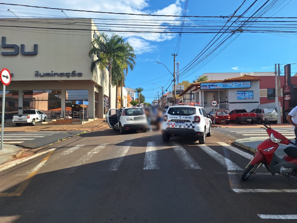 Colisão no Centro