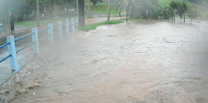 Sistema da USP mostra a cheia provocada pela chuva