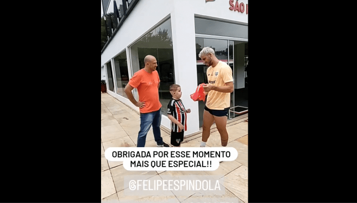 Benjamin conheceu Calleri Benjamin conheceu Calleri