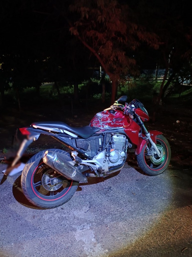 Acidente com moto em São Carlos