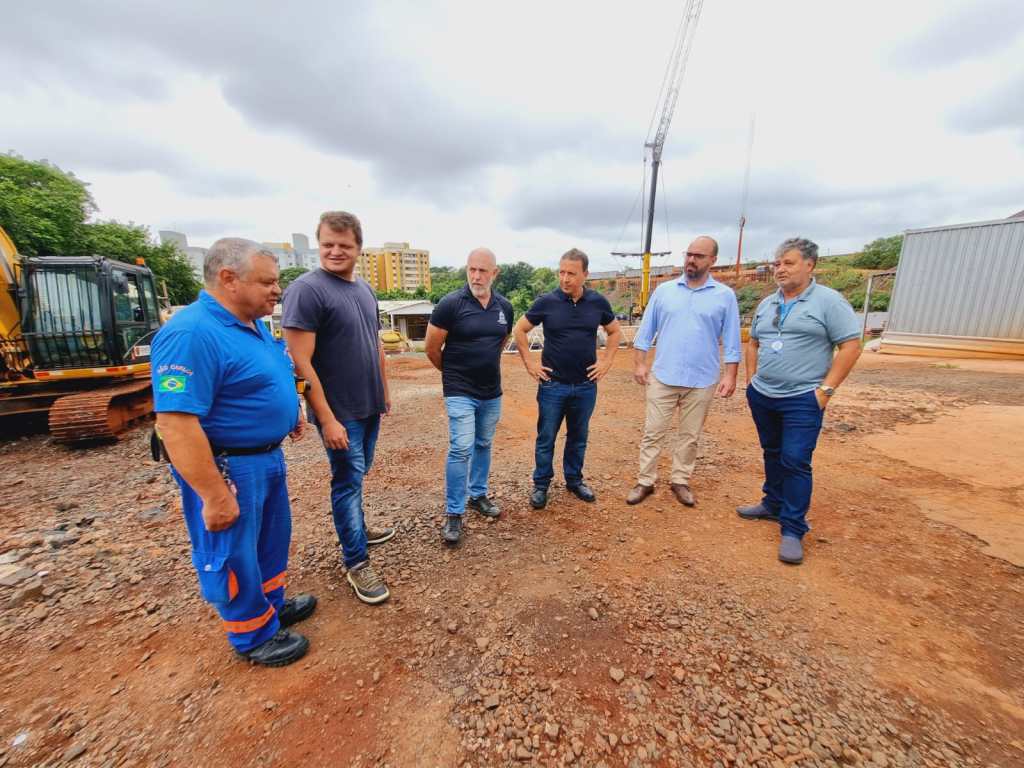 Obra realizada no Monjolinho