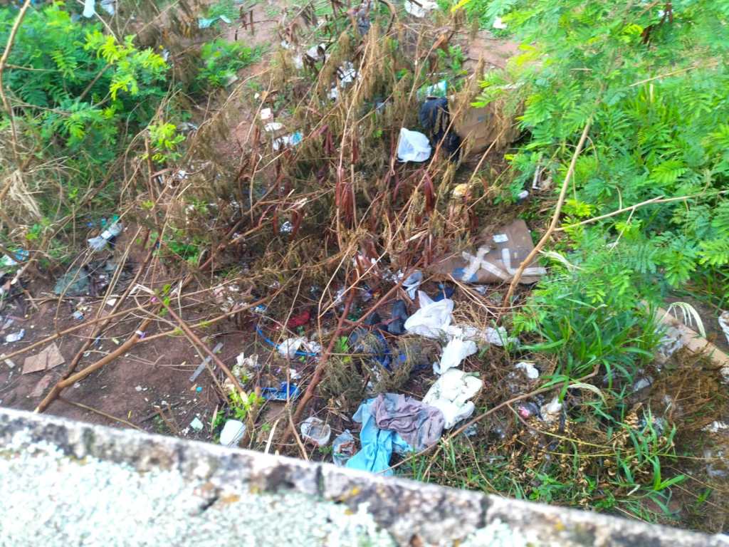 Moradores pedem limpeza de terreno