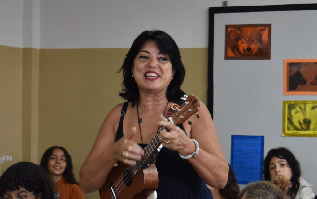 Sandra é diretora de escola