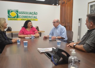 Ivone Zanquim se reúne com representantes da SESCON-SP e ACOSC