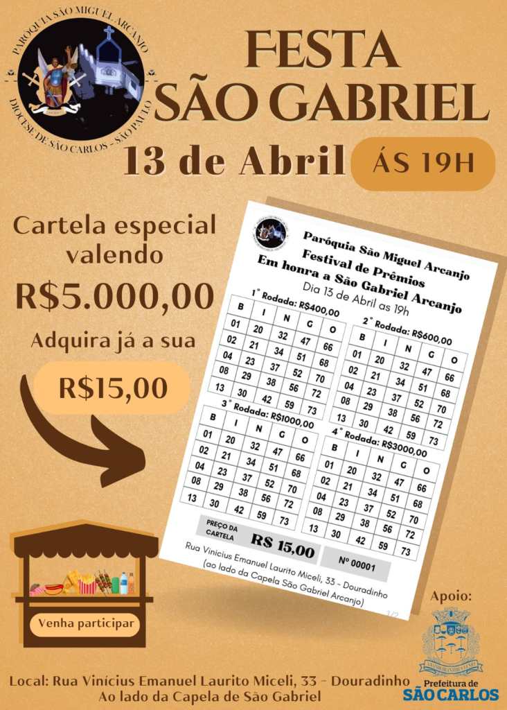 Quermesse de São Gabriel no Douradinho