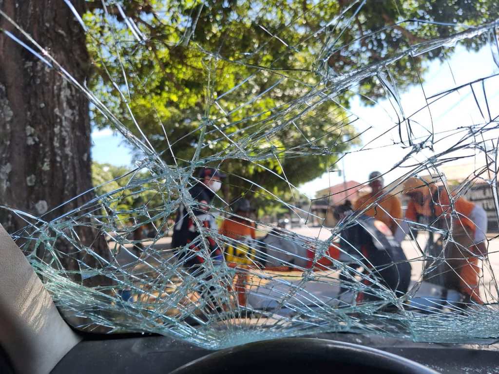 Trabalhadores foram atendidos pelo Samu