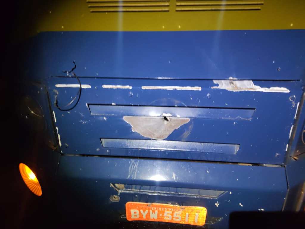 Carro-forte atacado na SP 318