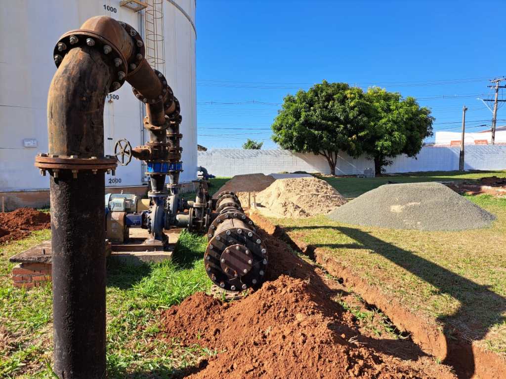 Reservatórios passam por manutenção