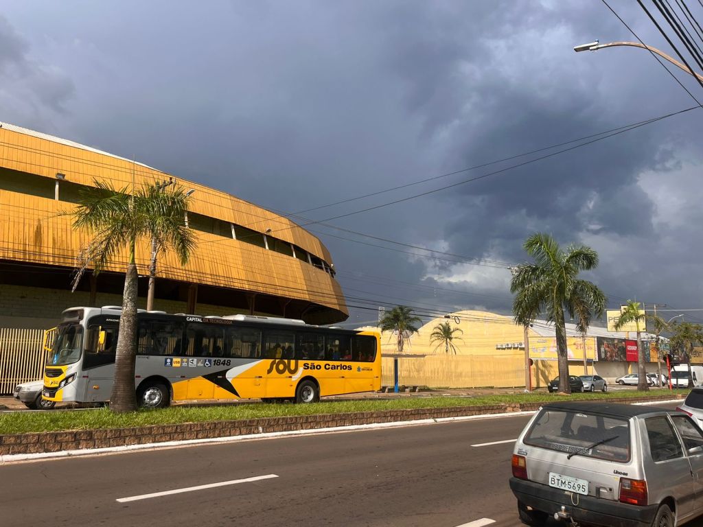 A chuva está chegando