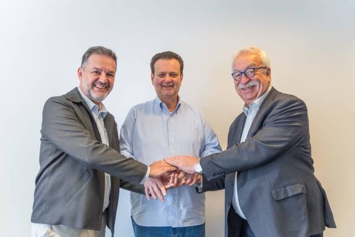 Martinelli, Newton e Kassab formam aliança política Martinelli, Newton e Kassab formam aliança política