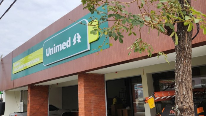 Fachado da entrada das unidades de Vendas, Relacionamento Pessoa Física e Relações Empresariais