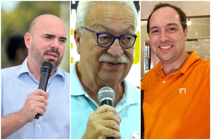 Por enquanto, três pré-candidatos estão pelas ruas Por enquanto, três pré-candidatos estão pelas ruas