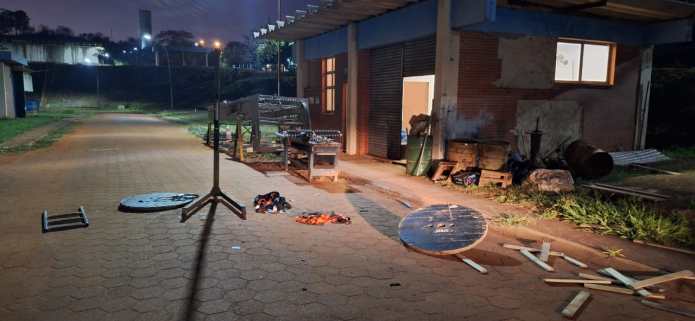 Ladrões invadiram à ETE do Monjolinho Ladrões invadiram à ETE do Monjolinho