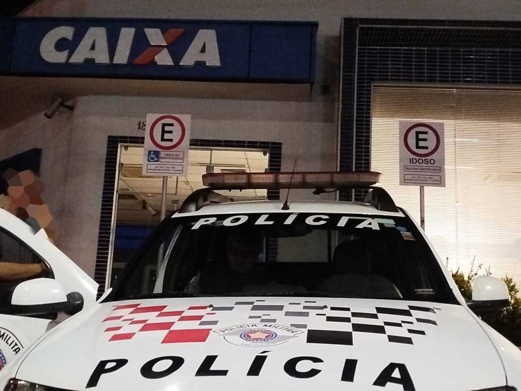 Tentativa de roubo na CEF