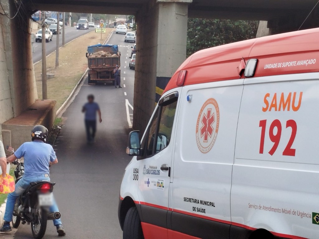 Acidente grave na rotatória