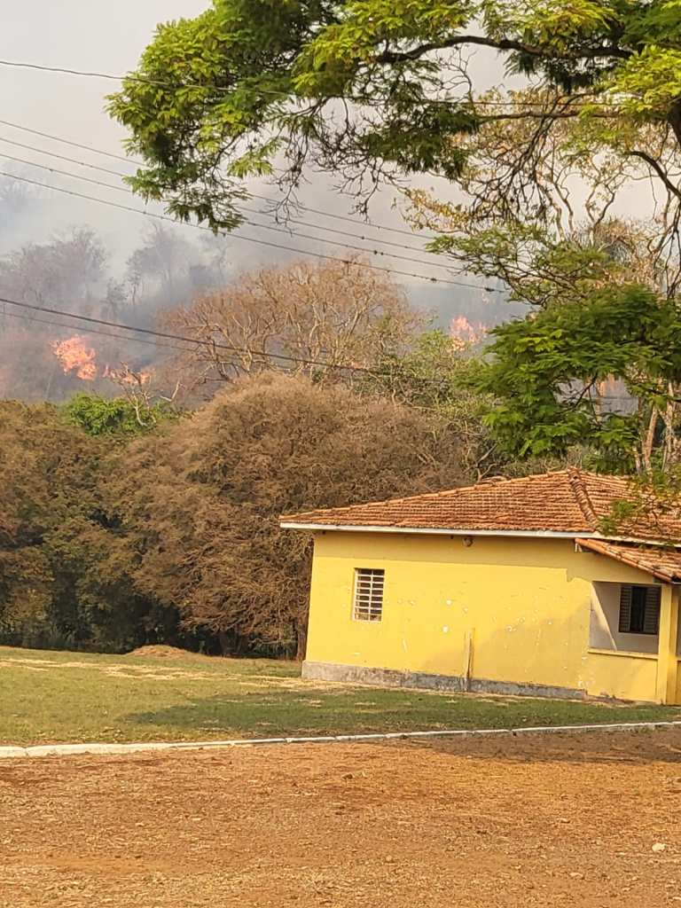 Incêndio na região do Capão Preto