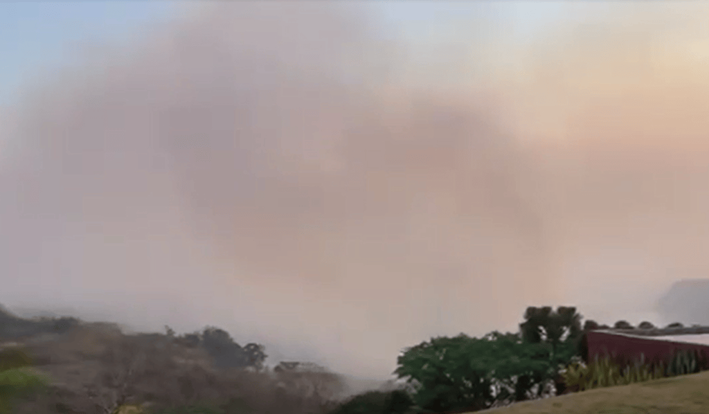 Incêndio no Itaipu