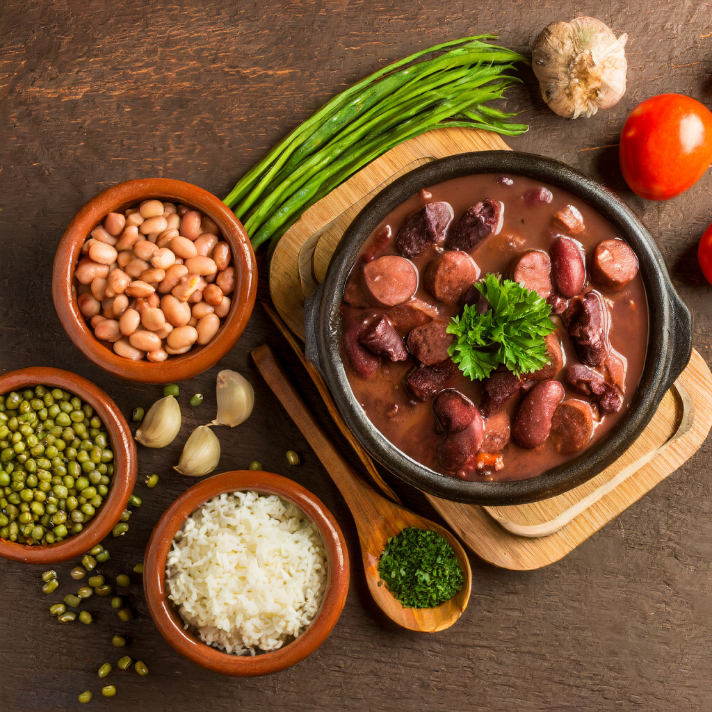 Feijoada tem origem brasileira