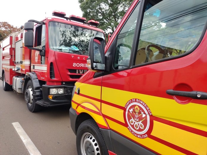 Acidente com cerol foi atendido pelos Bombeiros
