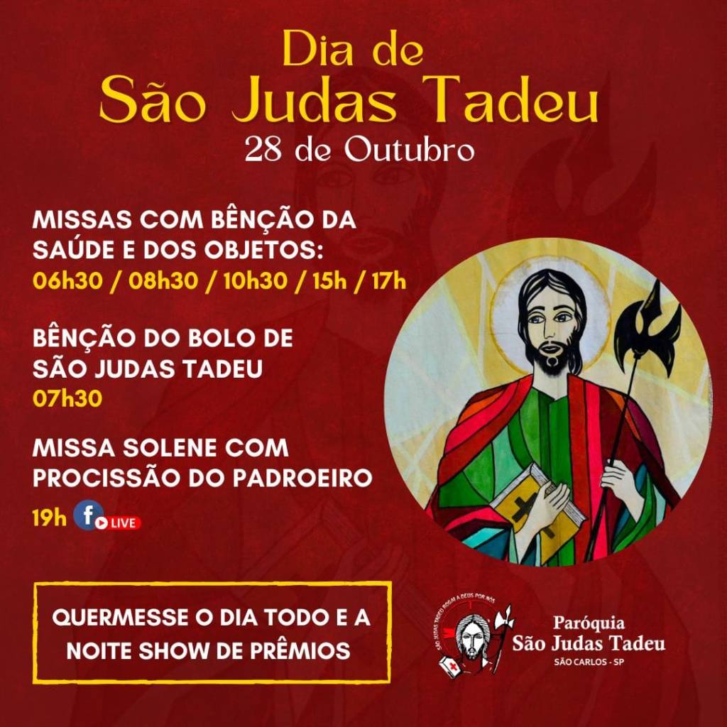 Dia de São Judas Tadeu