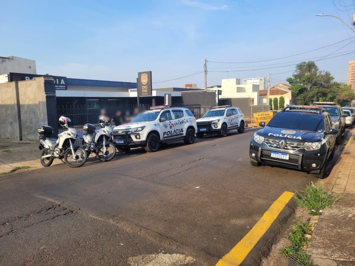 Ação conjunta das forças policiais Ação conjunta das forças policiais