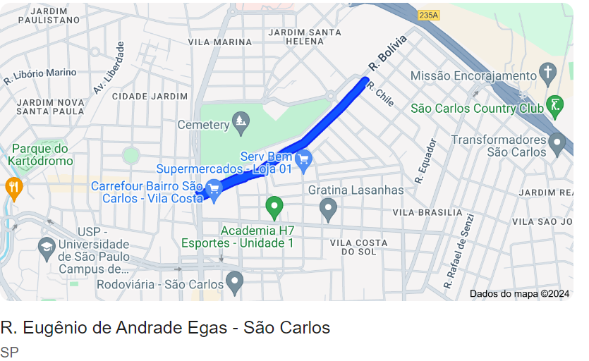 Rua Eugênio de Andrade Egas acumula sujeira
