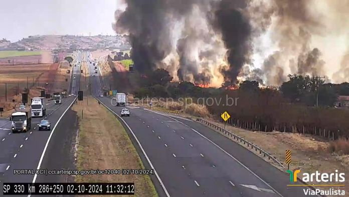 Incêndio na Anhanguera Incêndio na Anhanguera