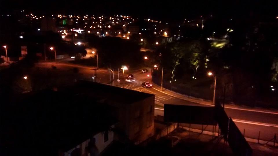 Massa de ar frio provoca ventania