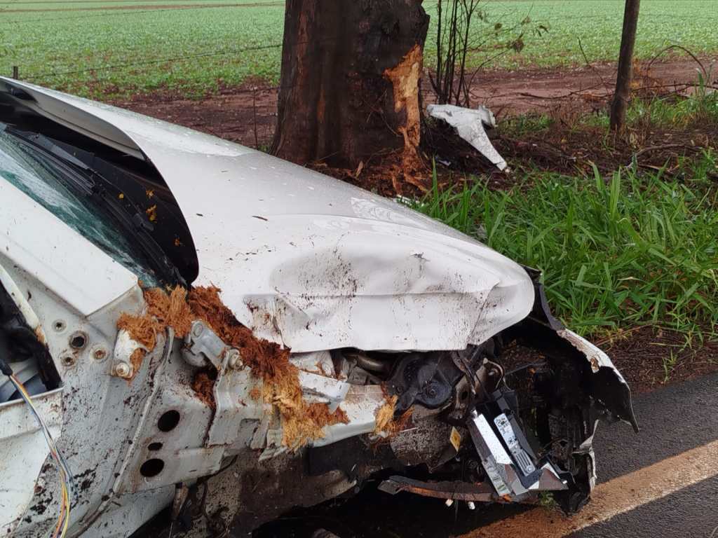 Acidente com VW Polo