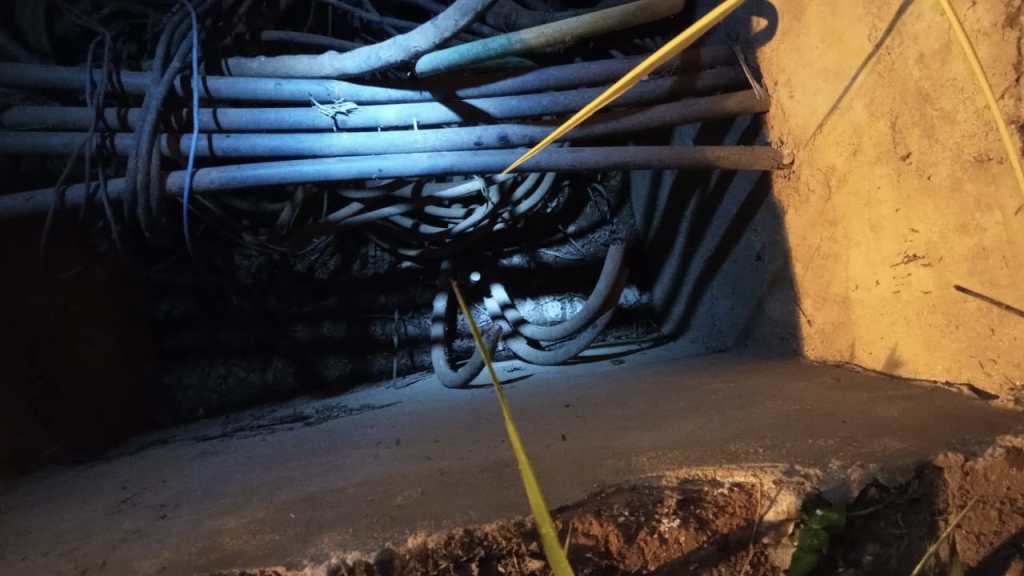 Furto de cabos no Embaré