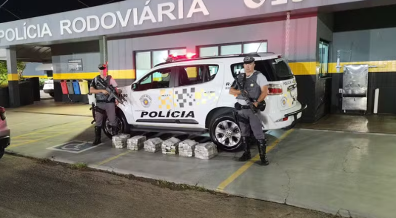 Homem é preso com 90 kg de maconha