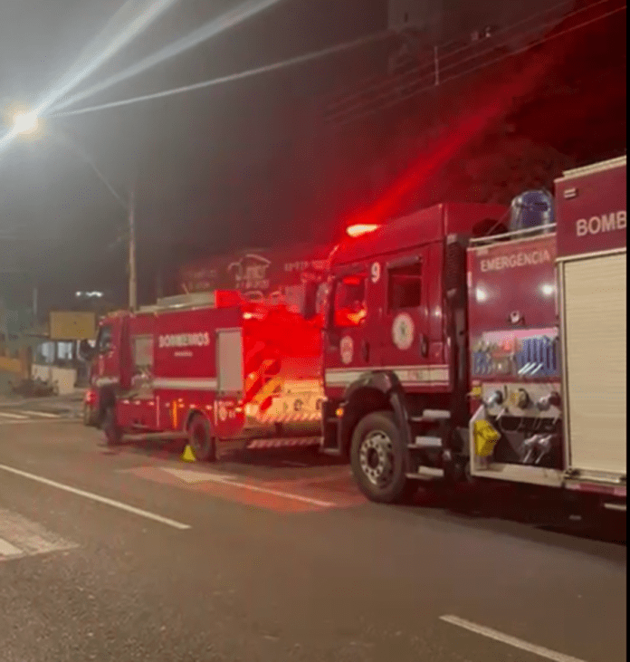 Incêndio no Centro Incêndio no Centro