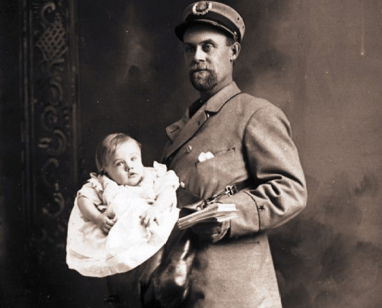 Envio de crianças pelo correio era legal/Divulgação / National Postal Museum