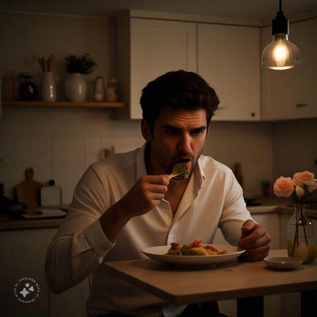 Comer na madrugada é prejudicial à saúde