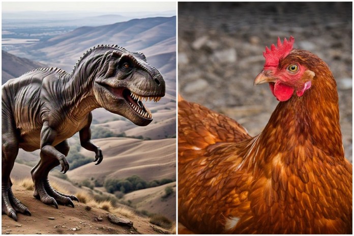 Galinha e Tiranossauro Rex: parentesco? Galinha e Tiranossauro Rex: parentesco?